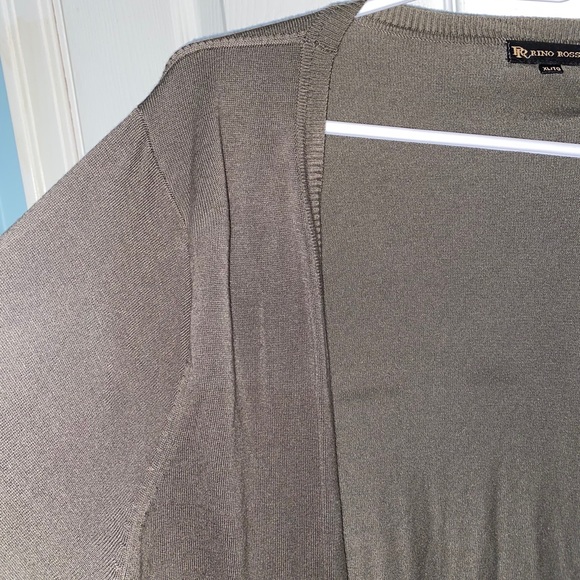 Olive green light cardigan - Picture 4 of 5